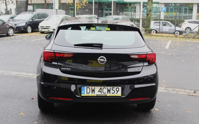 Opel Astra cena 55900 przebieg: 72038, rok produkcji 2018 z Wrocław małe 436